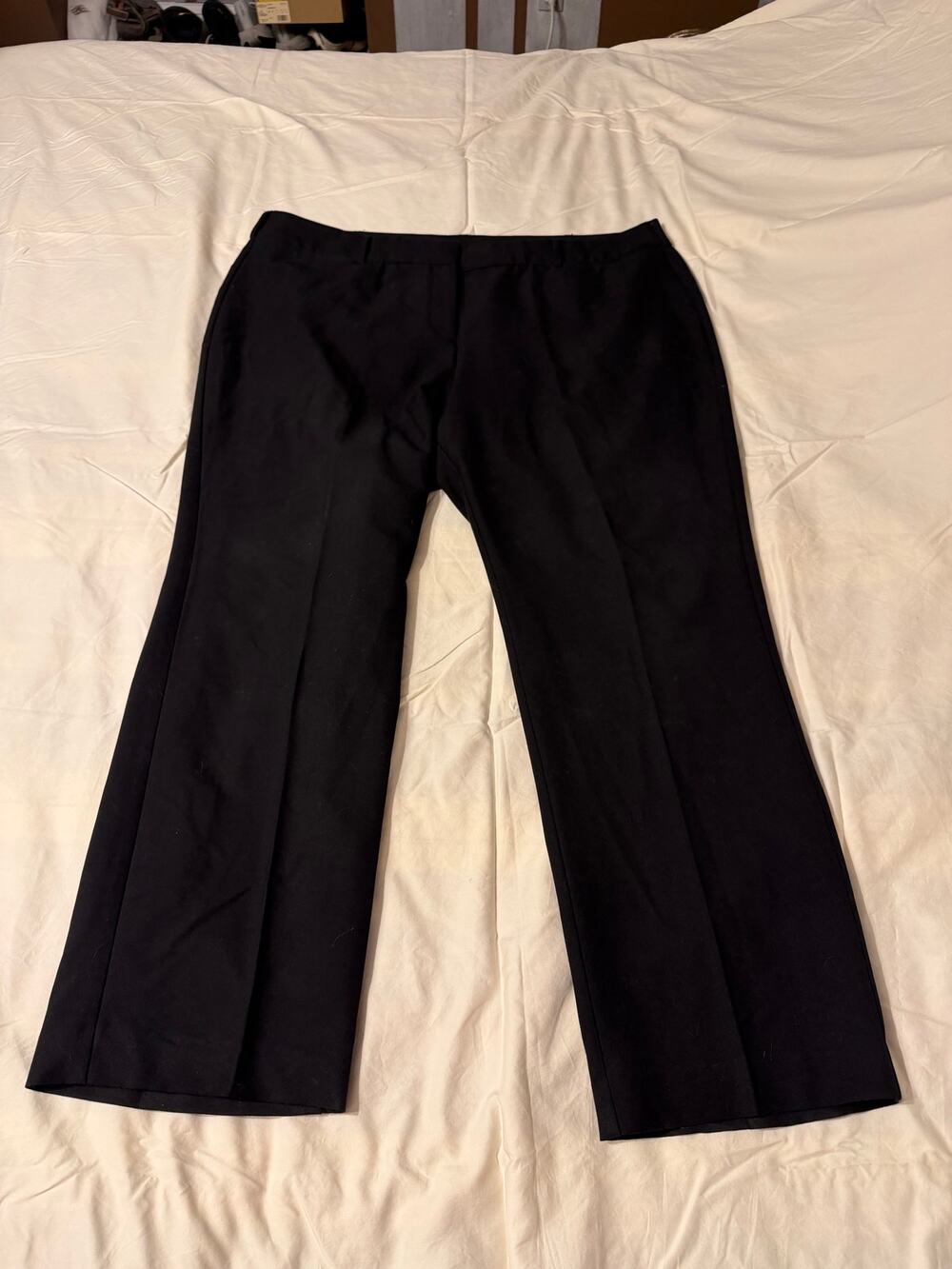 Lane Bryant plus-size wide-leg dress pants, size 22. Great for dressy or casual